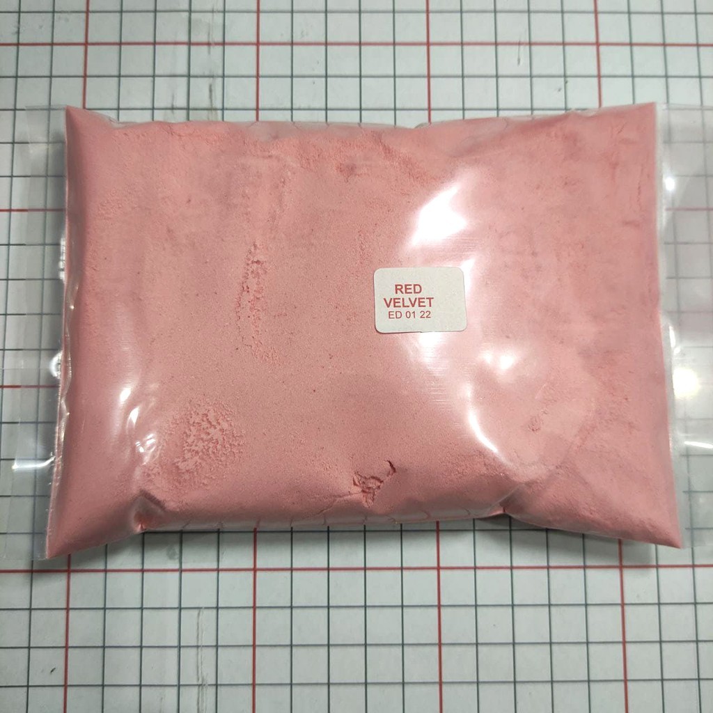 

BUMBU TABUR 250 GRAM REPACK RASA RED VELVET HALAL, DIJAMIN ENAK DIMAKAN, COCOK UNTUK POPCORN, KRIPIK PISANG, TABURAN CAKE DLL