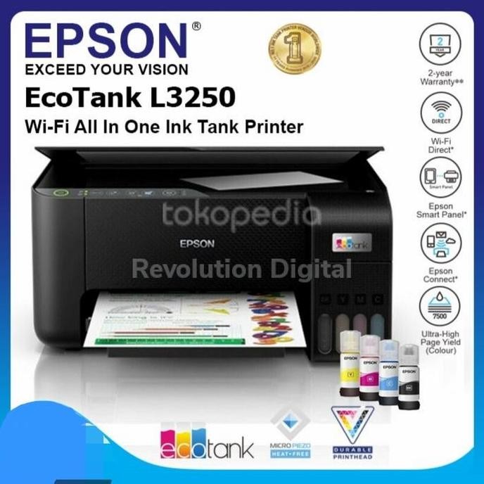 Epson L3250 WiFi All in One Ink Tank Printer Epson L 3250