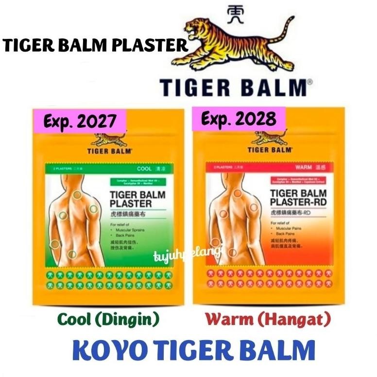 Ready Tiger Balm Plaster Koyo Macan Koyo Tiger Balm