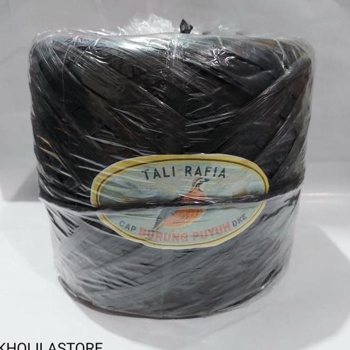 

Tali Rafia Hitam 1kg Full Cap Puyuh Termurah