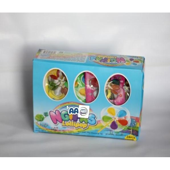 

HIW PERMEN LOLLIPOP NGIPAS ISI 24 X 10 GR
