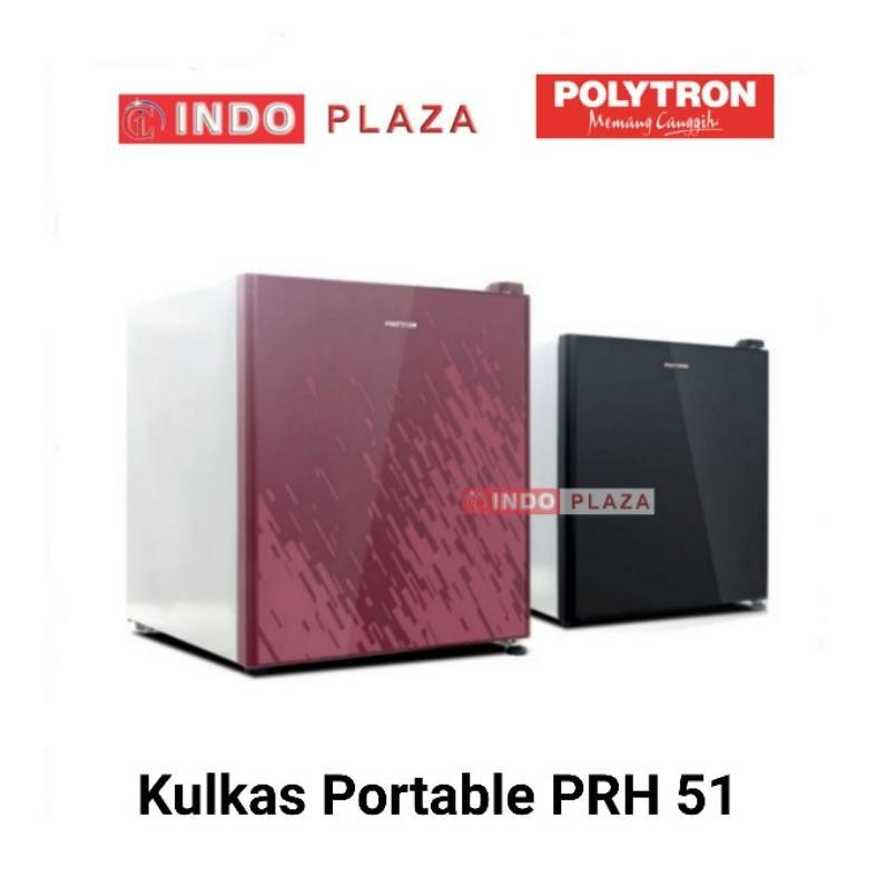 KULKAS POLYTRON MINI / PORTABLE POLYTRON PRH-51 (KHUSUS MEDAN)