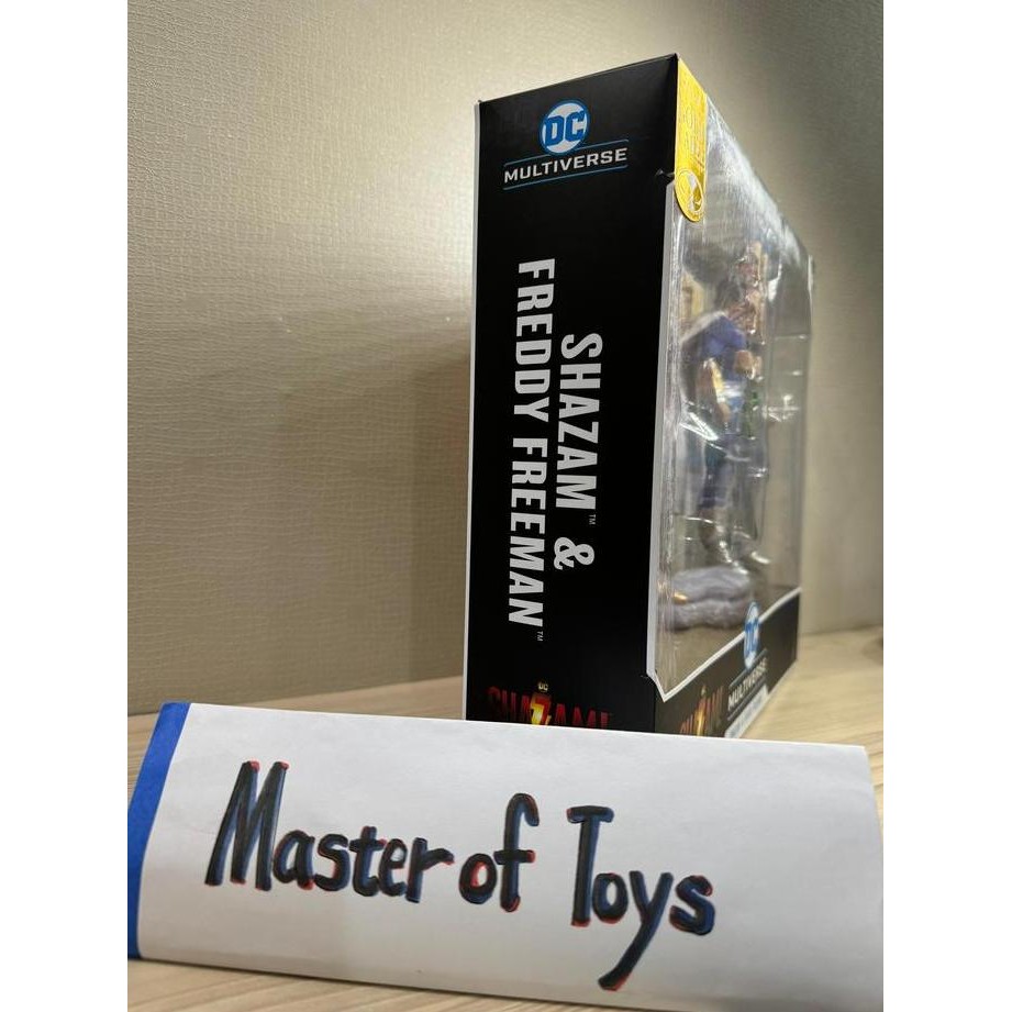 McFarlane DC Mulitiverse Shazam & Freddy Freeman Shazam Fury Of The Gods - Ready Stock