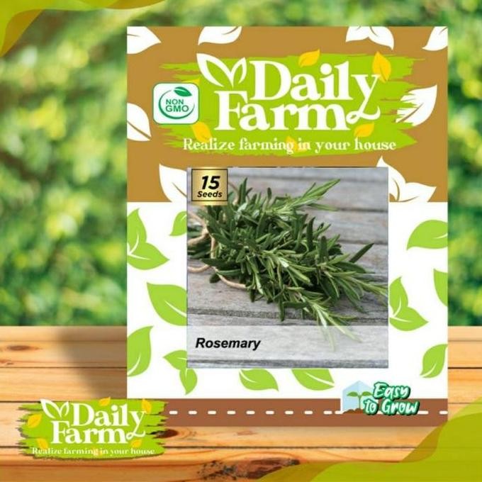 

Terlaris Daily Farm - Benih Bibit Rosemary - Bibit Herb Seed