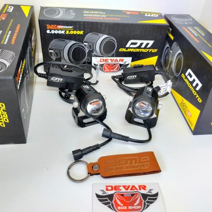 BEBAS ONGKIR - Duromoto M1 Pro 30 watt / Lampu Duromoto M1 / Lampu Tembak Duromoto M1