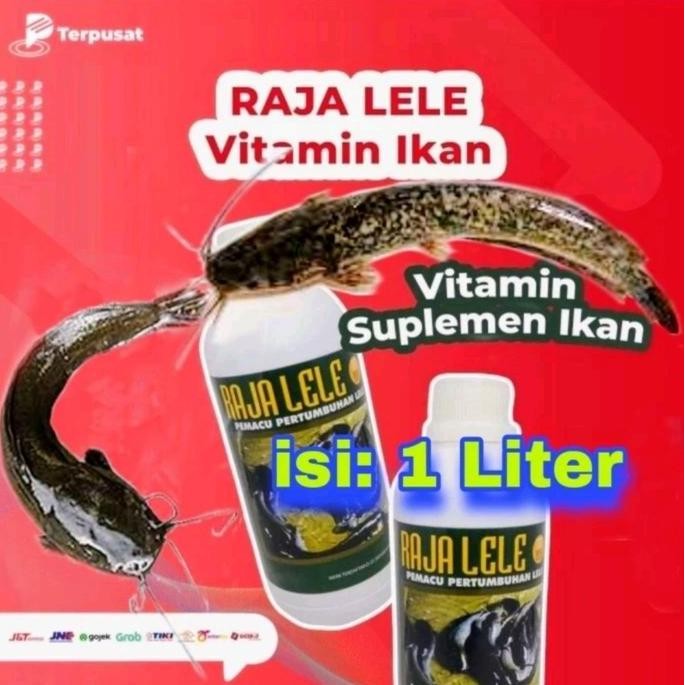 Terlaris Obat Ikan Raja Lele 1 Liter Vitamin Supleman Ikan