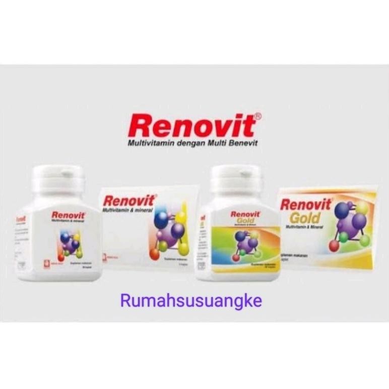 Ready Promo Renovit Multi Vitamin Dan Mineral#Renovit Gold