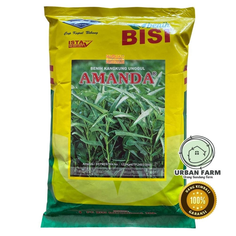 Benih Kangkung AMANDA 1kg / Kankung Daun Sempit / Cap Kapal Terbang