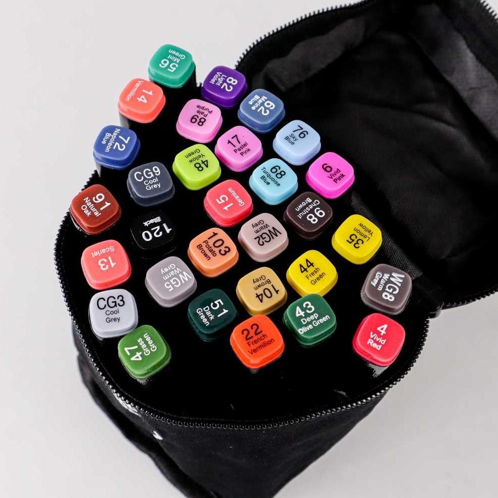 

Toddi Spidol Dual Side Fine Art Marker 30 Color - T30