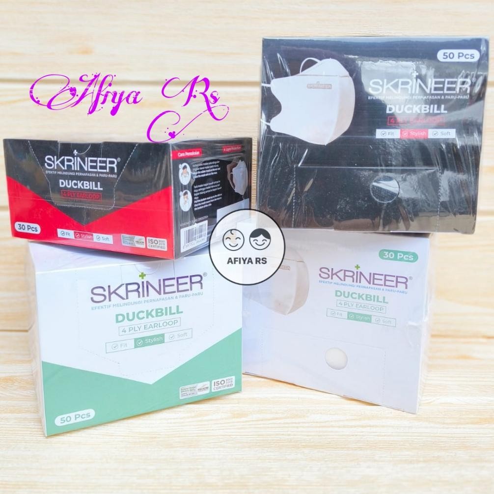 Ready Masker Skrineer Premium Duckbill 4Ply