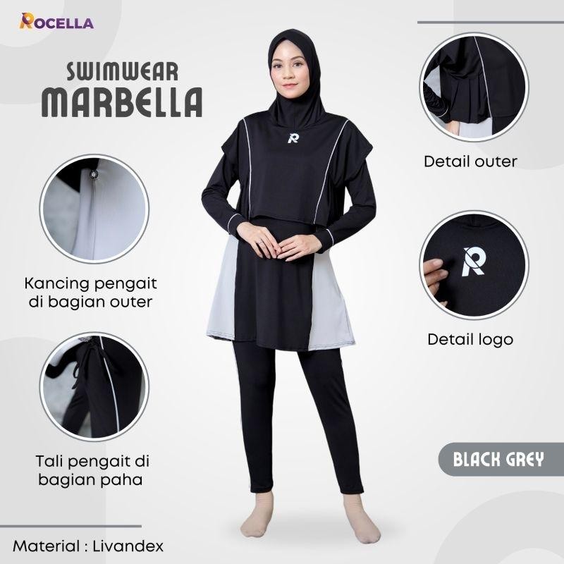 Rocella Baju Renang Muslimah - Rocella Swimwear  Marbella