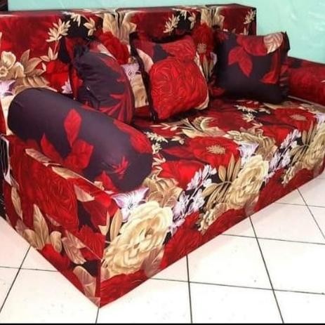 Ukuran 200X160X20 Cm Sarung Sofabed Inoac/ Cover Sofabed No 2 Tebal 20 Co