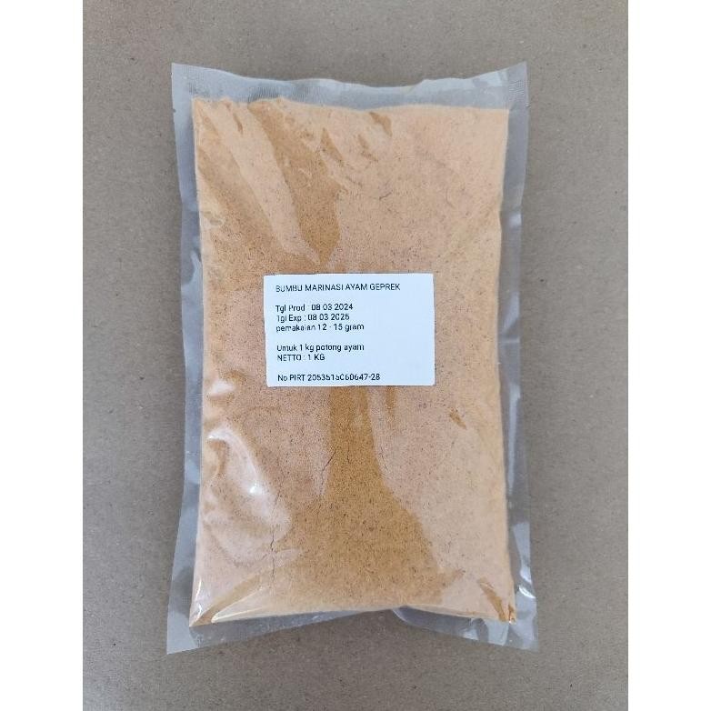 

Bumbu Marinasi Ayam Geprek 1 kg nUg