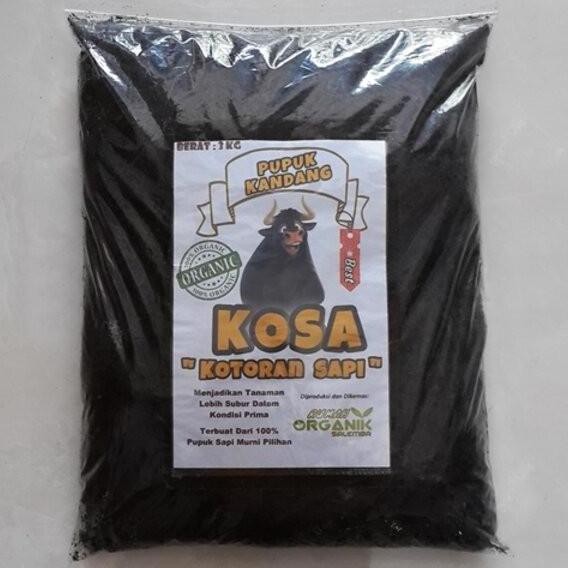 

Terlaris Pupuk Kandang Kotoran Sapi 3 Kg Organik Penyubur Tanaman Daun Dan Buah
