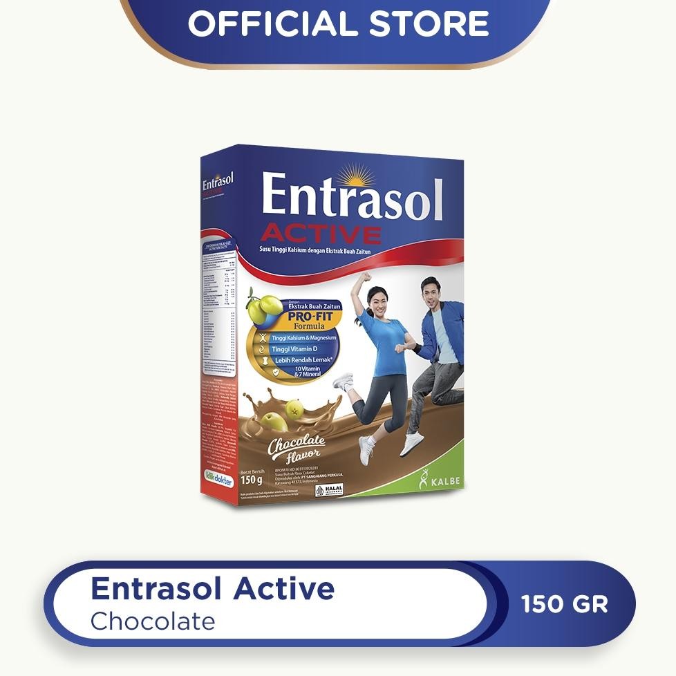 

ENTRASOL ACTIVE CHOCOLATE 150 G nUg