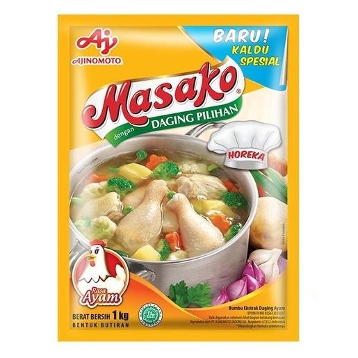 

Masako Ayam 1 kg - Bumbu Kaldu Penyedap Rasa Ayam Horeka 1kg nUg