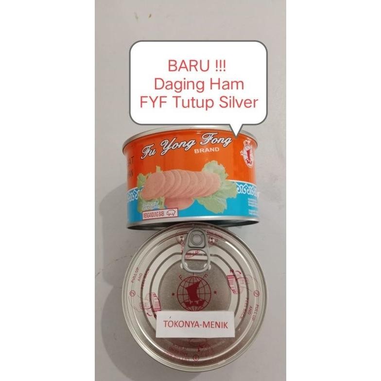 

HAM BABI FYF kemasan baru silver 397gram ,HAM FYF Non halal nUg