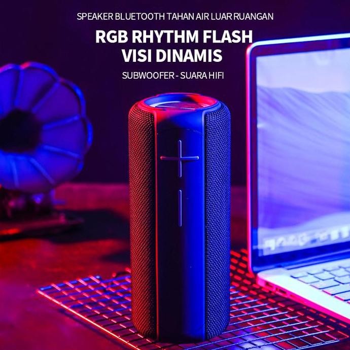 Speaker Bluetooth Wireless Bass 6D Audio Speaker Portable Hifi Netpac New Stok