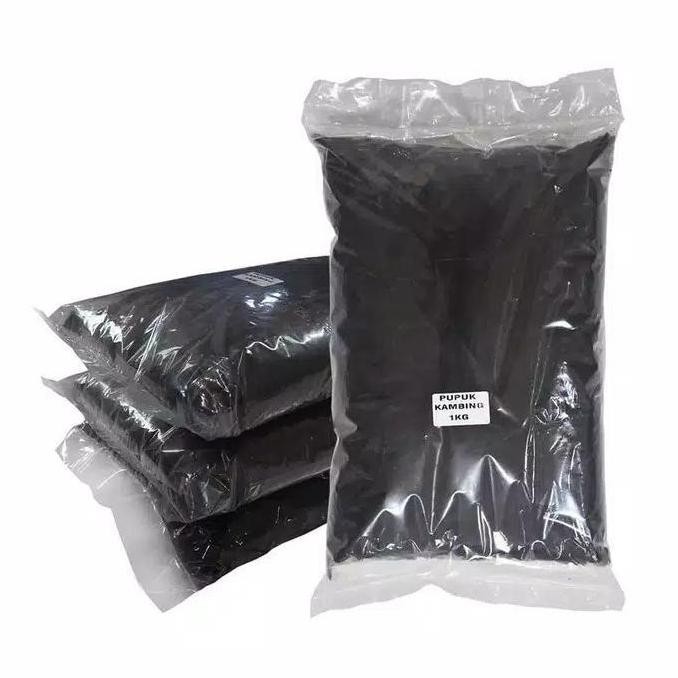 

Terlaris Ankn Pupuk Kandang Kambing Halus Organik | Repacking 1Kg Full /Media Tanam