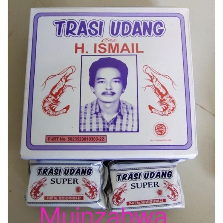 

Trasi Udang H.ISMAIL/TRASI ISMAIL 1 Box/ 1Kg(10Pcs)/Terasi Udang/Terasi Murah AST nUg