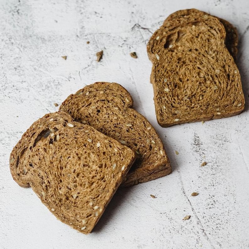 

NUDE BAKE Vegan Low GI Bread Roti Tawar Diet | No Oil, No Egg, No Butter/Margarine, Tanpa Pengawet nUg