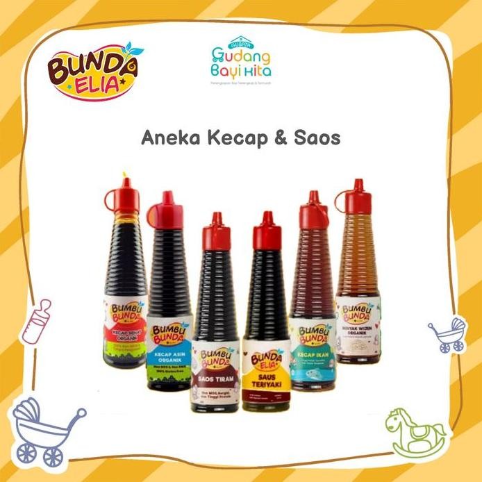 

Terlaris Bumbu Bunda By Elia Kecap Saos Minyak Wijen Non Msg
