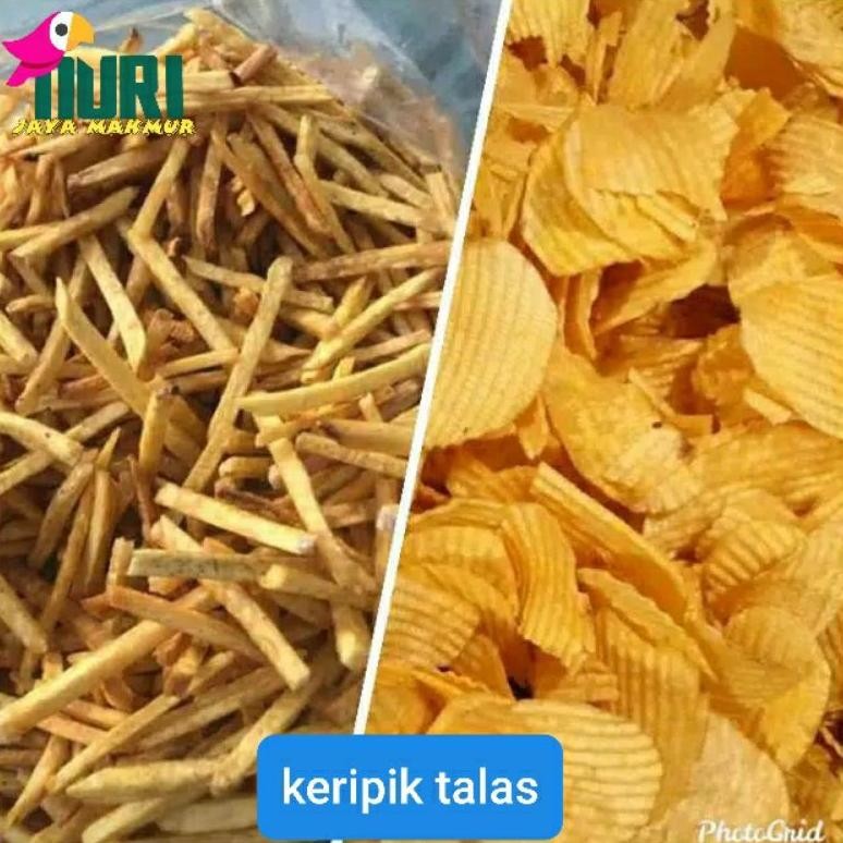 

keripik stik talas gurih 1kg AST nUg