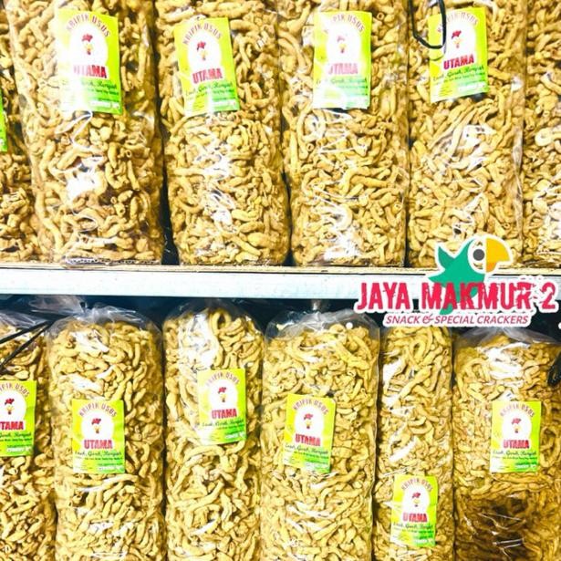 

keripik usus ayam 1kg super crispy AST nUg