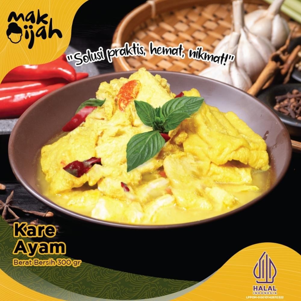 

KARE AYAM KARI AYAM KUAH KUNING FRESH STERIL MAKIJAH HEMAT, ENAK, NIKMAT HALAL TANPA PENGAWET nUg