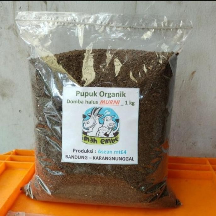 

Terlaris Bacter9 Pupuk Organik Domba Halus Murni 1 Kg, Kohe Pupuk Kandang Premium