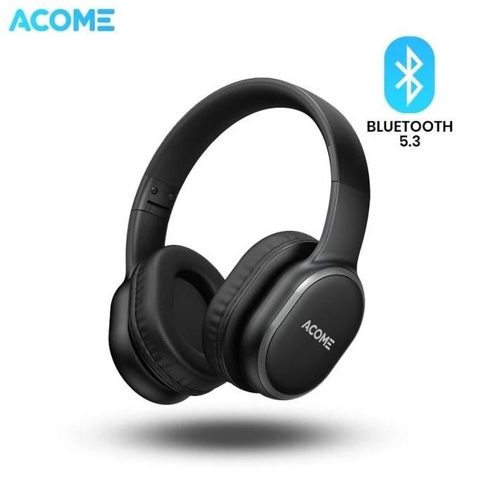 Acome Tune H2 Headphone Bluetooth 5.3 Headset Earphone Wireless Dual Eq Mode Foldable [1 Tahun] New 
