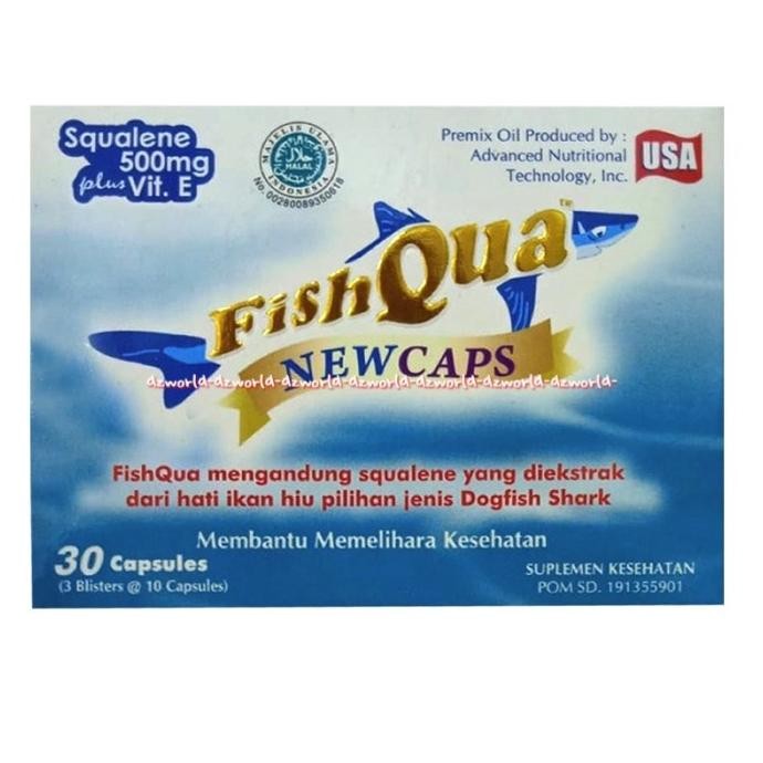 

Terlaris Fishqua 30 Kapsul/Vitamin Dari Minyak Ikan - Free Bonus