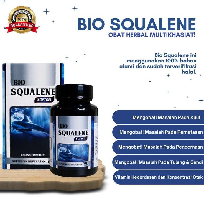 

Terlaris Bio Squalen Oil Fish Softgel Minyak Ikan Omega 3 6 Dan 9 Vitamin Dha Penambah Kecerdasan Otak