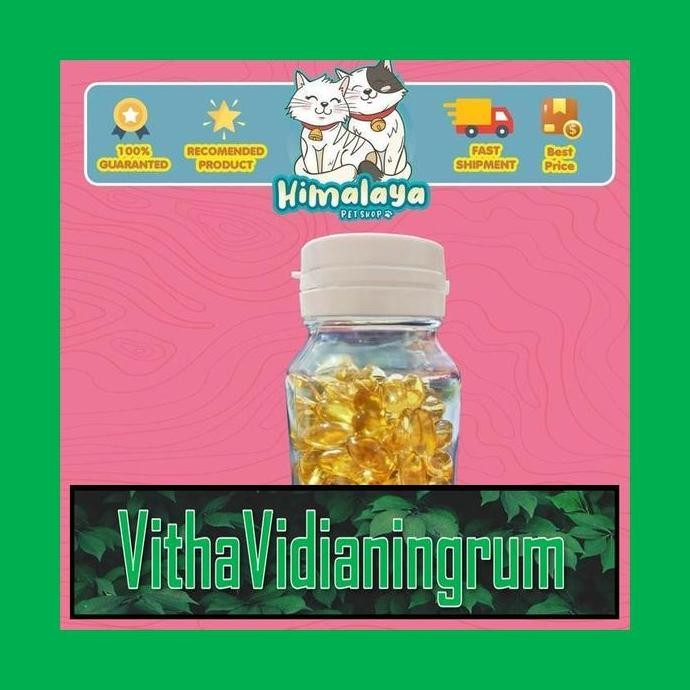 Terlaris Tm17 Minyak Ikan Fish Oil - Vitamin Untuk Kucing,Anjing & Hewan