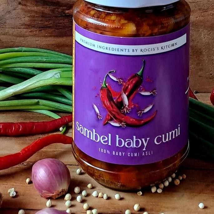 

}}}}}}] Sambel Baby Cumi 300Mili