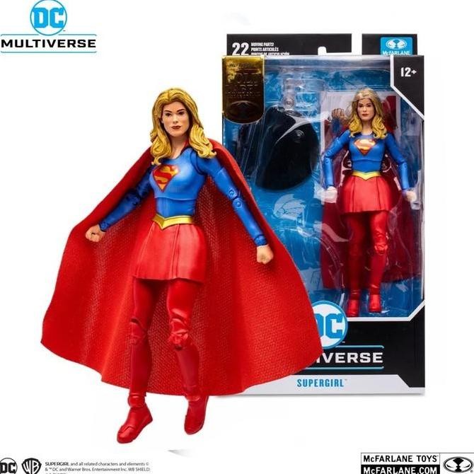 Mcfarlane DC Multiverse Supergirl Gold Label Item READY