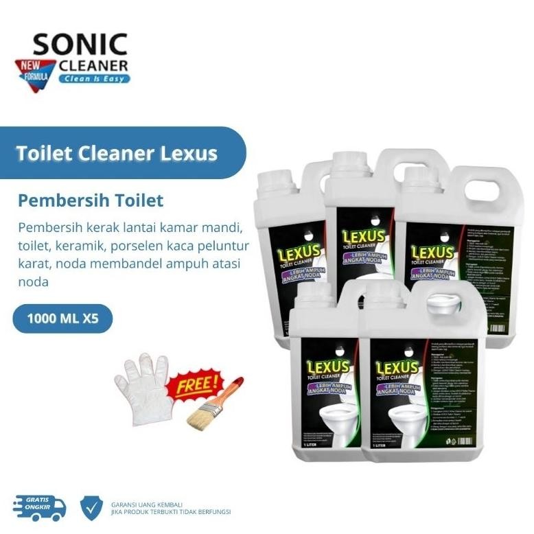 RADEN SONIC CLEANER Lexus Paket 5 Pcs Pembersih Noda Semen