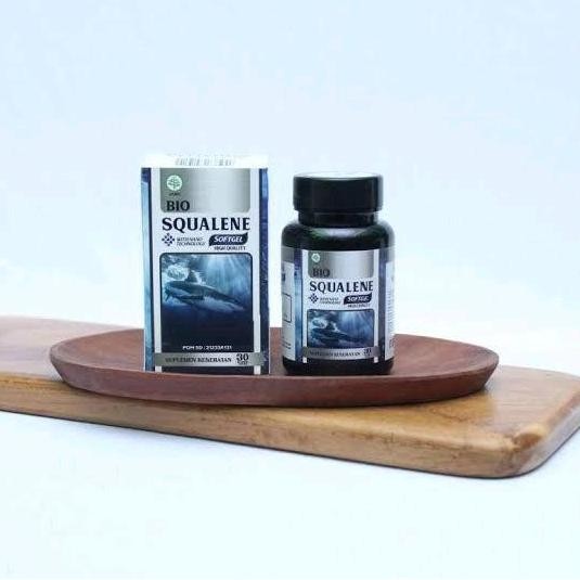 

Terlaris Bio Squalene Vitamin Minyak Hati Ikan Hiu Isi 30 Softgel - Mustofha Store