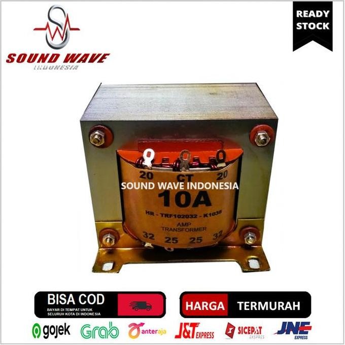 Trafo 10A Ct 32V Kotak Tembaga Murni Bgr New Stok