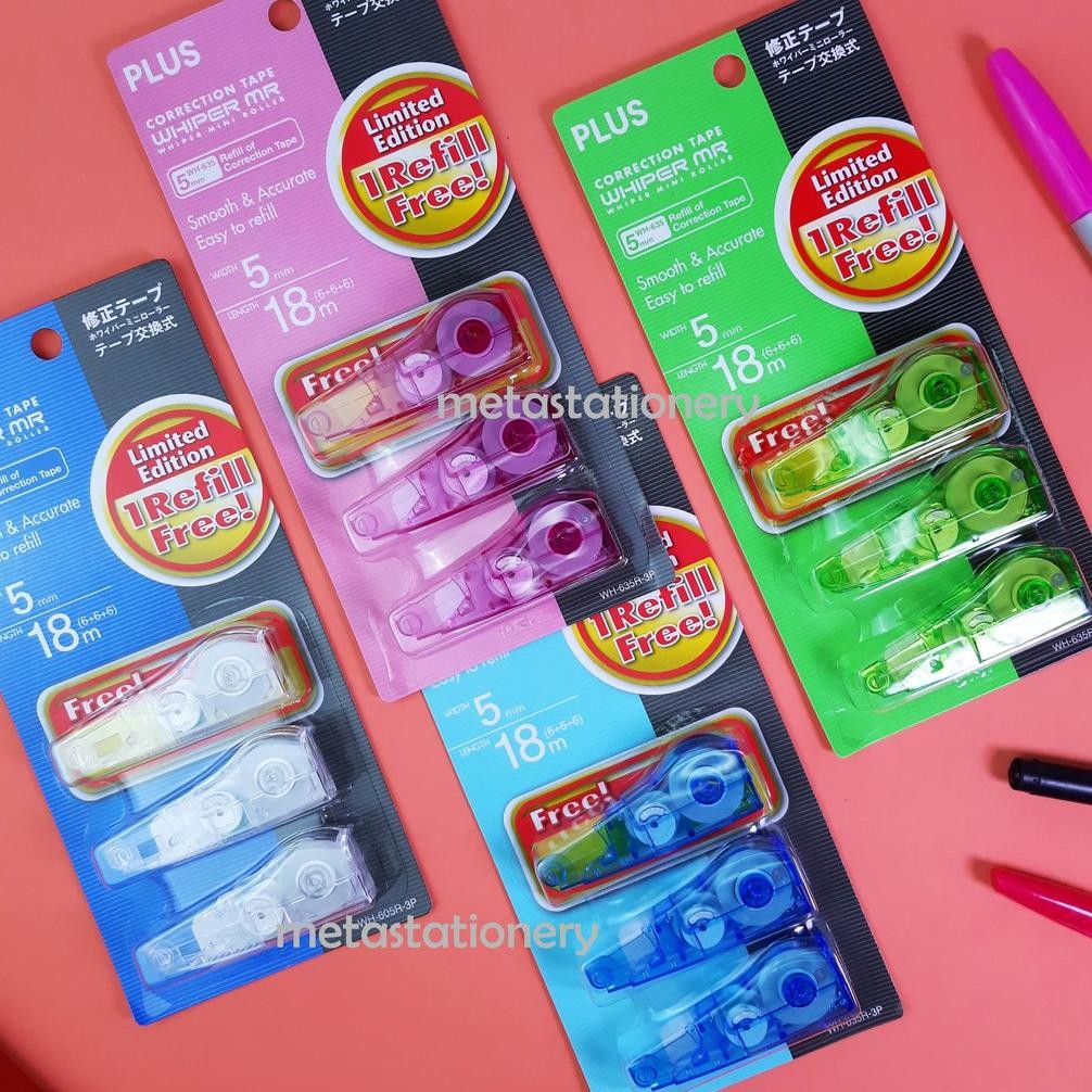 

RB Correction Tape / Tip-ex PLUS Wh-615 Motif