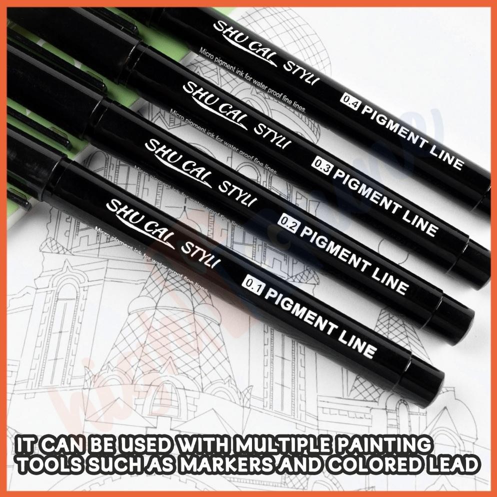 

RB Hightune Drawing Pen Set Spidol Drawing Pen 0.05-0.8