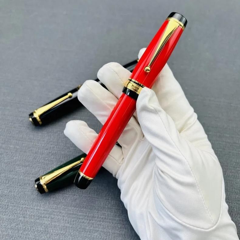 

Montefiore Large Metal Fountain Pen Non Carbon Pilot 30 Same Size Pen With Ink Convertor No.35 Nib Writing Stationery Gift Pen