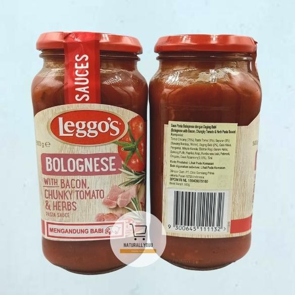 

Leggo Bolognee With Bacon Pata Auce Gr Bumbu Bolognee Mengandung Babi