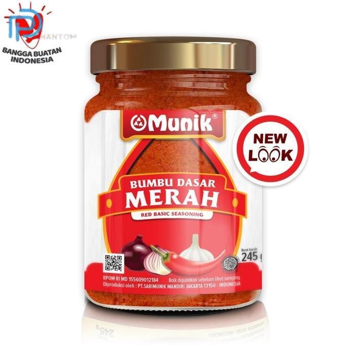 

BARU KTMSTORE BUMBU DASAR MERAH BUMBU MASAK BUMBU MUNIK BUMBU INSTANT 245 GR