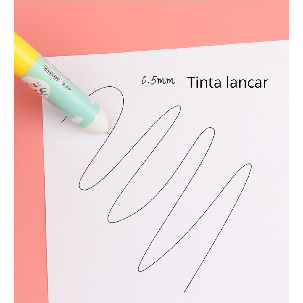 

Pen 10 Warna Pulpen 3D Kartun Lucu 0.5Mm