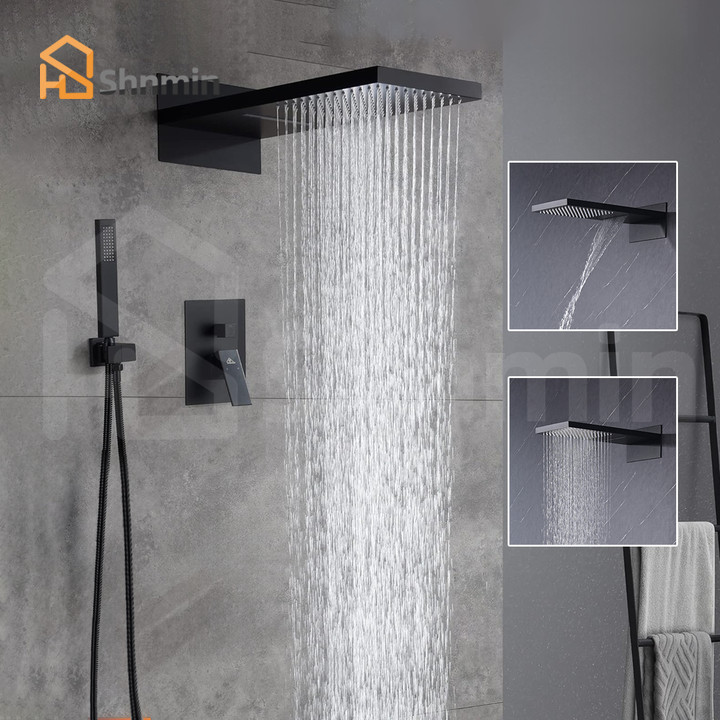 pecamkari - shnmin shower set panas dingin dinding hotel & rumah shopee