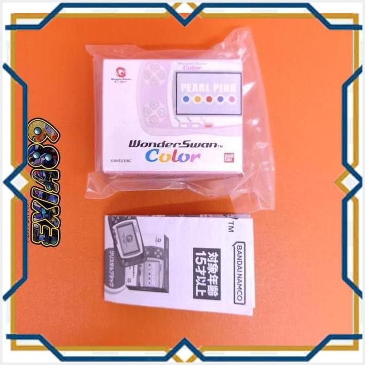[exi] wonderswan color miniature charms - pearl pink