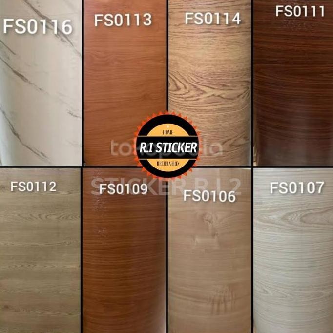 Sticker Deco Sheet Pvc Pelapis Meja Furniture Hpl Kayu Triplek