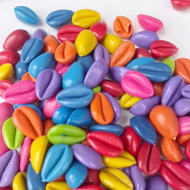 ''Terlaris" Biji Congklak Plastik 7 Gram Kurang Lebih Isi 100Pc (Tidak Pasti 100Pc-Tidak Bisa Komple