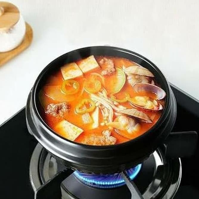 

Zeen Cook Hotpot Alat Masak Makan Ala Korea Sundubu Jjigae Soup